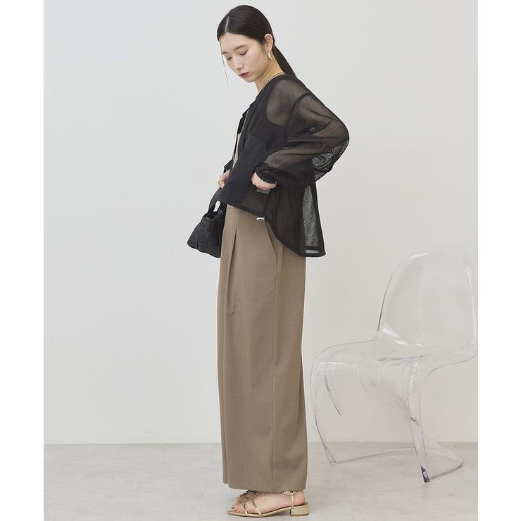 メッシュ異素材ブルゾン | AMERICAN HOLIC | 詳細画像11 