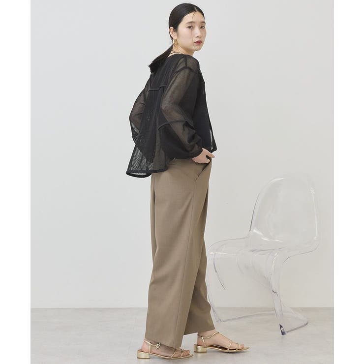 メッシュ異素材ブルゾン | AMERICAN HOLIC | 詳細画像13 