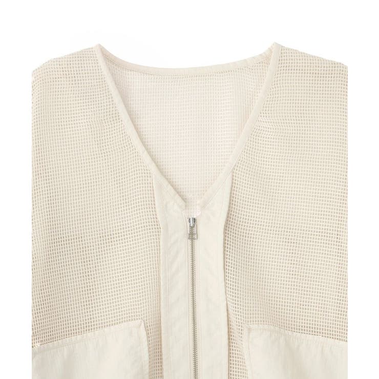 メッシュ異素材ブルゾン | AMERICAN HOLIC | 詳細画像17 