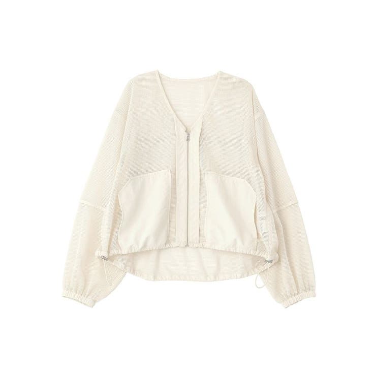 メッシュ異素材ブルゾン | AMERICAN HOLIC | 詳細画像23 