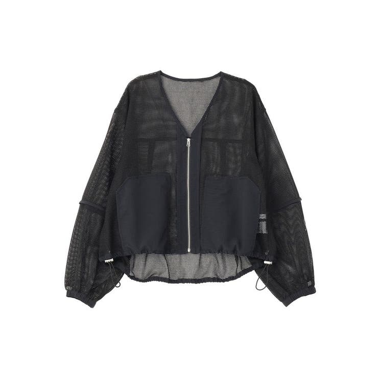 メッシュ異素材ブルゾン | AMERICAN HOLIC | 詳細画像24 