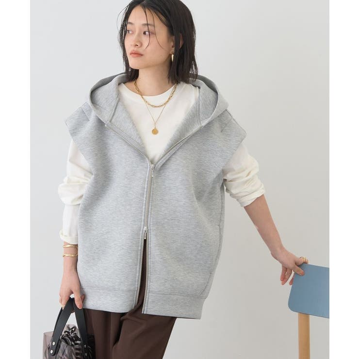 ポンチZIPフーディーベスト | AMERICAN HOLIC | 詳細画像15 