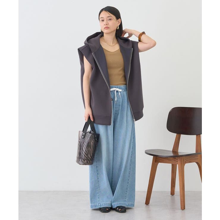 ポンチZIPフーディーベスト | AMERICAN HOLIC | 詳細画像26 