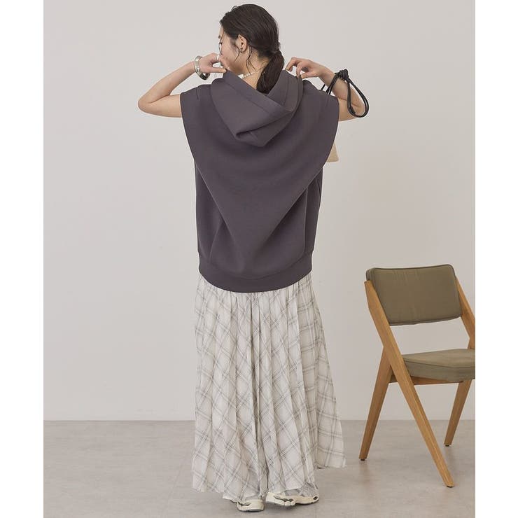 【選べる丈】チェックシアープリーツスカート | AMERICAN HOLIC | 詳細画像27 