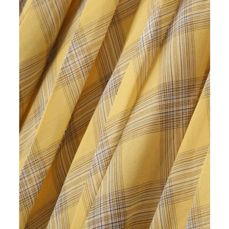 【選べる丈】チェックシアープリーツスカート | AMERICAN HOLIC | 詳細画像42 