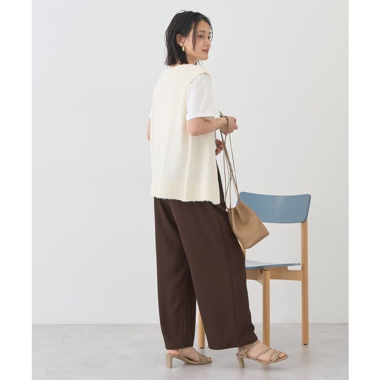 ダブルZIPシャギーニットベスト | AMERICAN HOLIC | 詳細画像7 