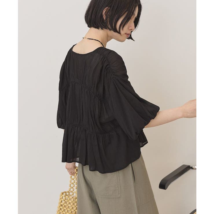 【接触冷感】フロントリボンブラウス | AMERICAN HOLIC | 詳細画像10 