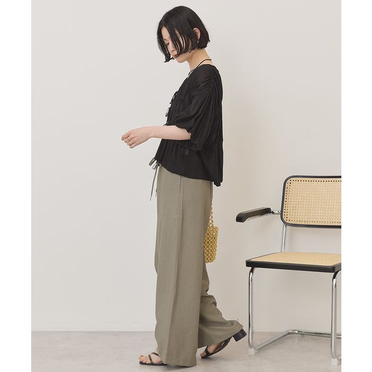 【接触冷感】フロントリボンブラウス | AMERICAN HOLIC | 詳細画像13 