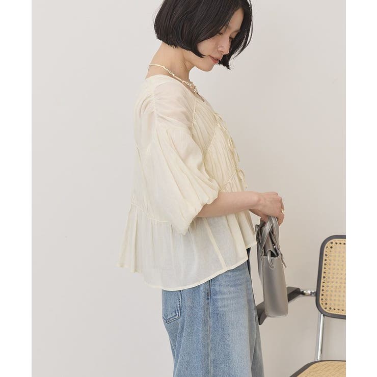 【接触冷感】フロントリボンブラウス | AMERICAN HOLIC | 詳細画像26 