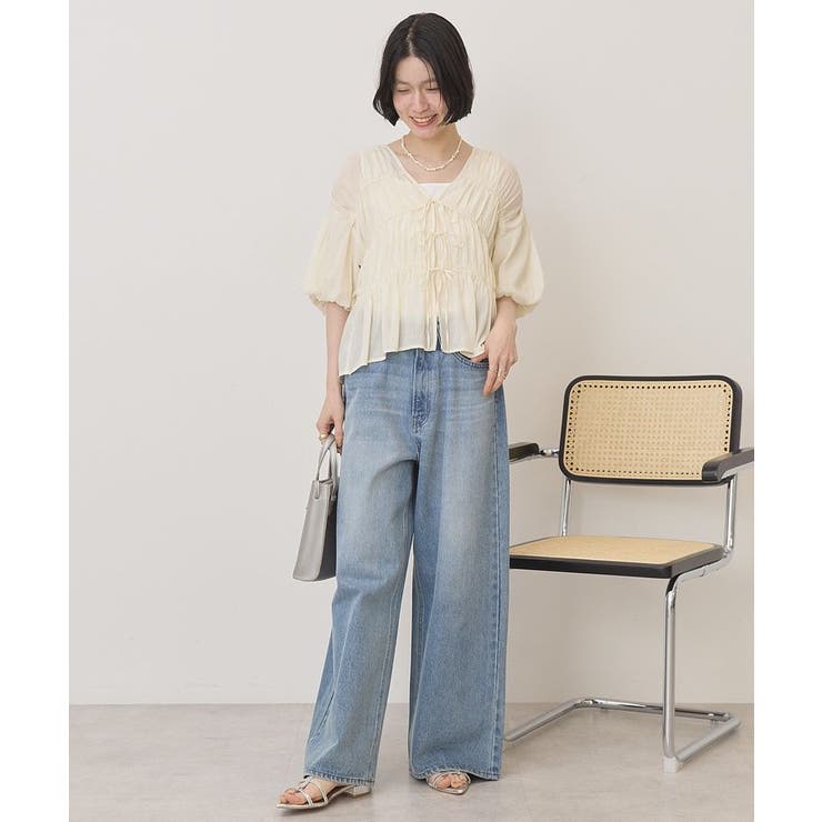 【接触冷感】フロントリボンブラウス | AMERICAN HOLIC | 詳細画像28 