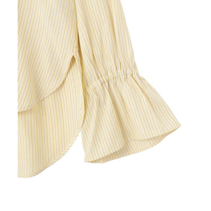 スタンドフリルストライプスキッパーブラウス | AMERICAN HOLIC | 詳細画像21 