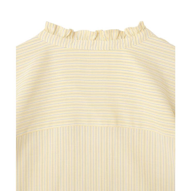 スタンドフリルストライプスキッパーブラウス | AMERICAN HOLIC | 詳細画像23 