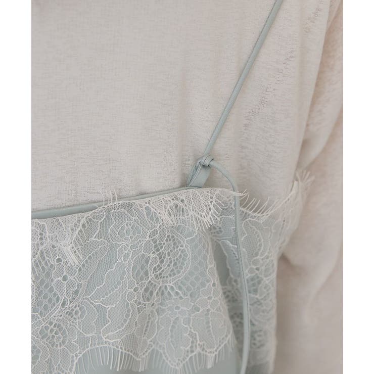 レースサテンキャミワンピース | AMERICAN HOLIC | 詳細画像10 