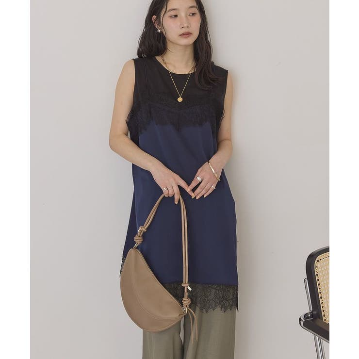 レースサテンキャミワンピース | AMERICAN HOLIC | 詳細画像17 