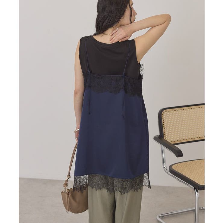 レースサテンキャミワンピース | AMERICAN HOLIC | 詳細画像18 