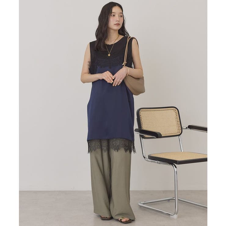 レースサテンキャミワンピース | AMERICAN HOLIC | 詳細画像19 