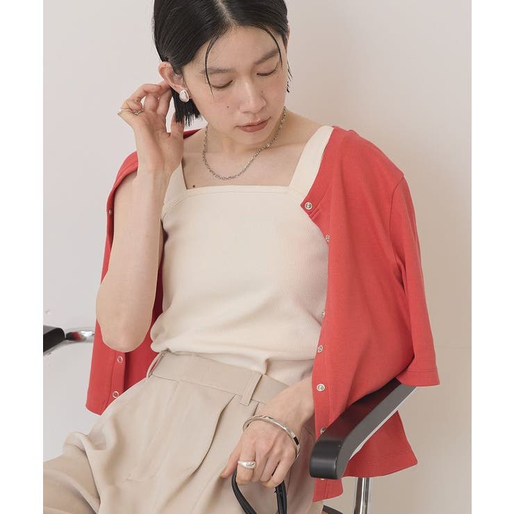 【抗菌防臭】スクエアベアタンクトップ | AMERICAN HOLIC | 詳細画像4 