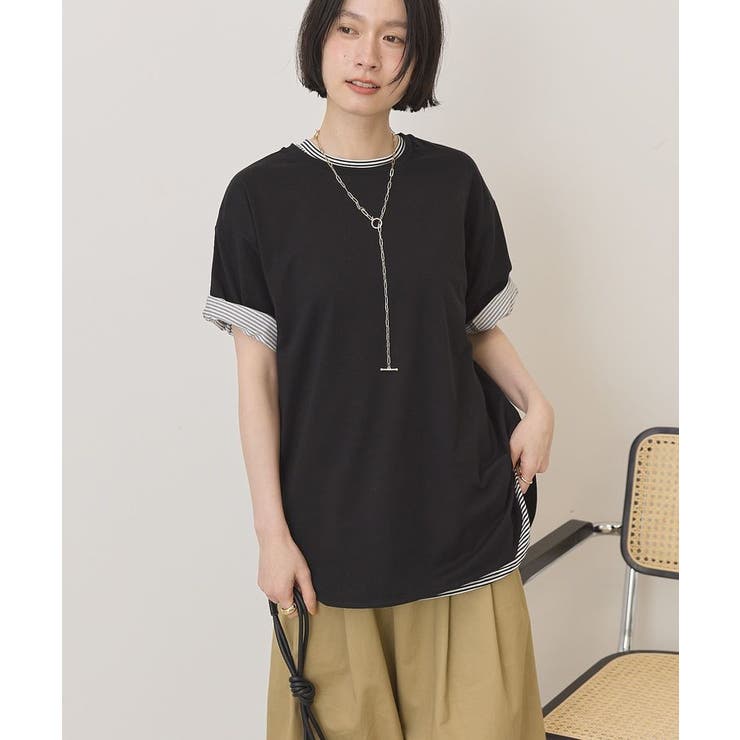 裾ラウンドTシャツ | AMERICAN HOLIC | 詳細画像32 