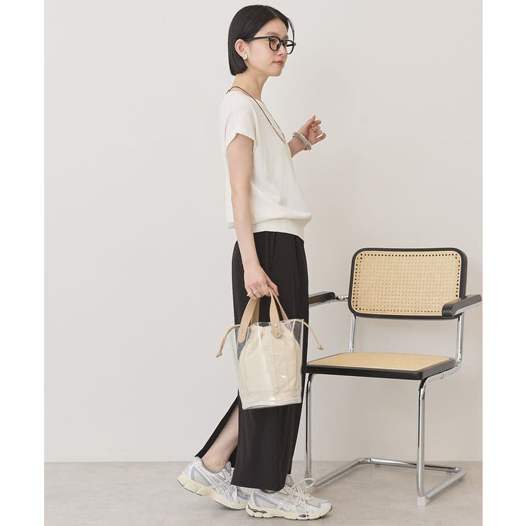 【接触冷感・UVカット】フレンチスリーブニットプルオーバー | AMERICAN HOLIC | 詳細画像11 