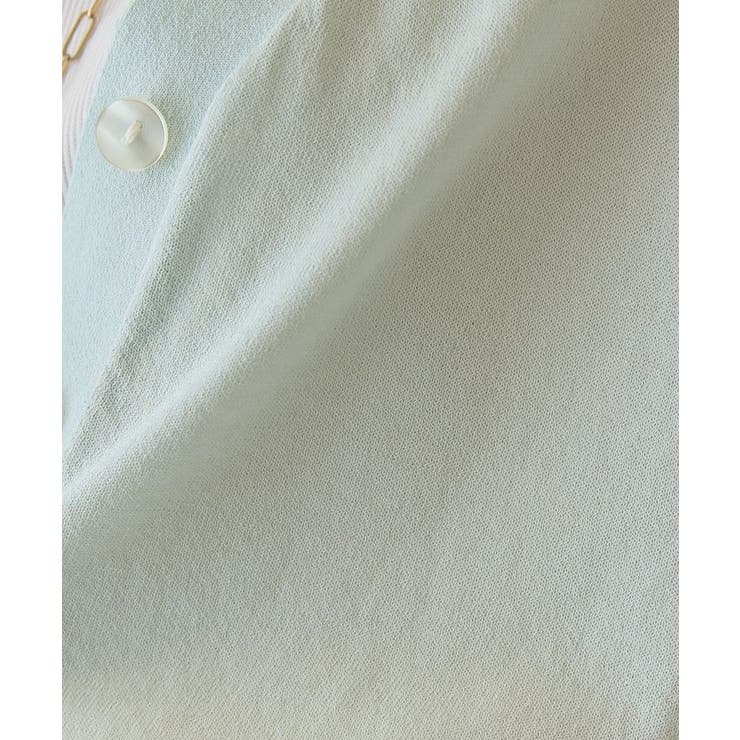 【抗菌防臭】5分袖シアーVネックニットカーディガン | AMERICAN HOLIC | 詳細画像12 