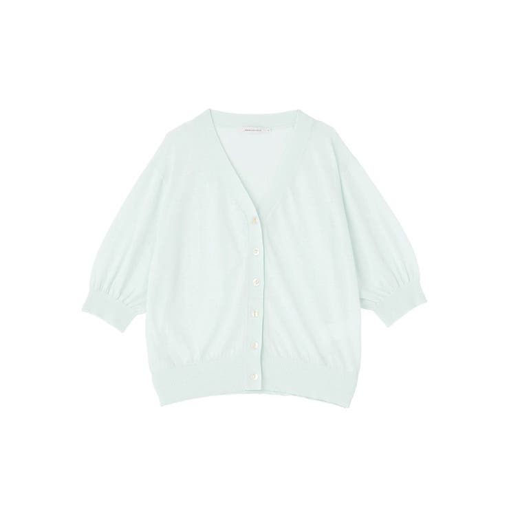 【抗菌防臭】5分袖シアーVネックニットカーディガン | AMERICAN HOLIC | 詳細画像43 