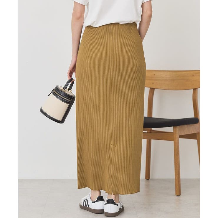 【UVカット】針抜きリブタイトスカート | AMERICAN HOLIC | 詳細画像2 