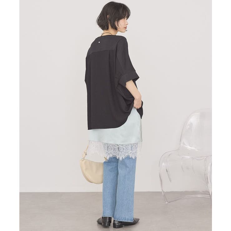 【接触冷感】異素材コクーンプルオーバー | AMERICAN HOLIC | 詳細画像28 