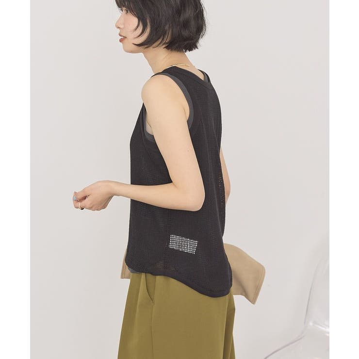 【2点セット】メッシュレイヤードタンクトップ | AMERICAN HOLIC | 詳細画像15 
