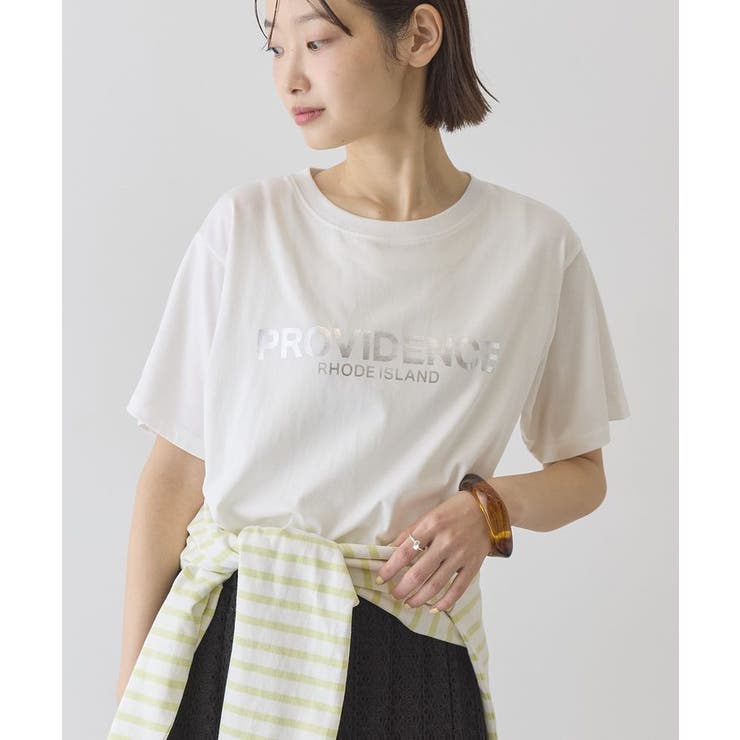 SILVERプリント半袖Tシャツ | AMERICAN HOLIC | 詳細画像2 