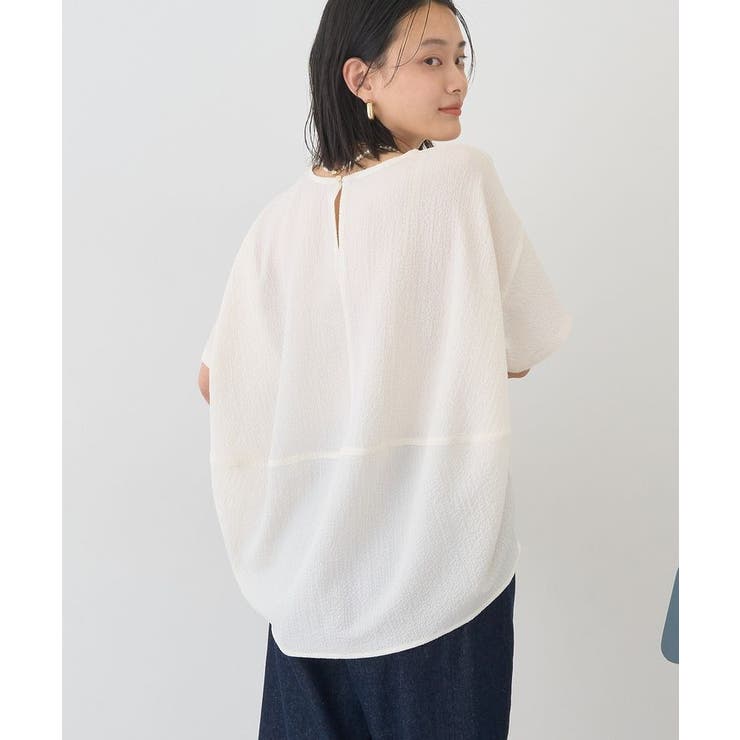 【UVカット】サッカーコクーンブラウス | AMERICAN HOLIC | 詳細画像12 