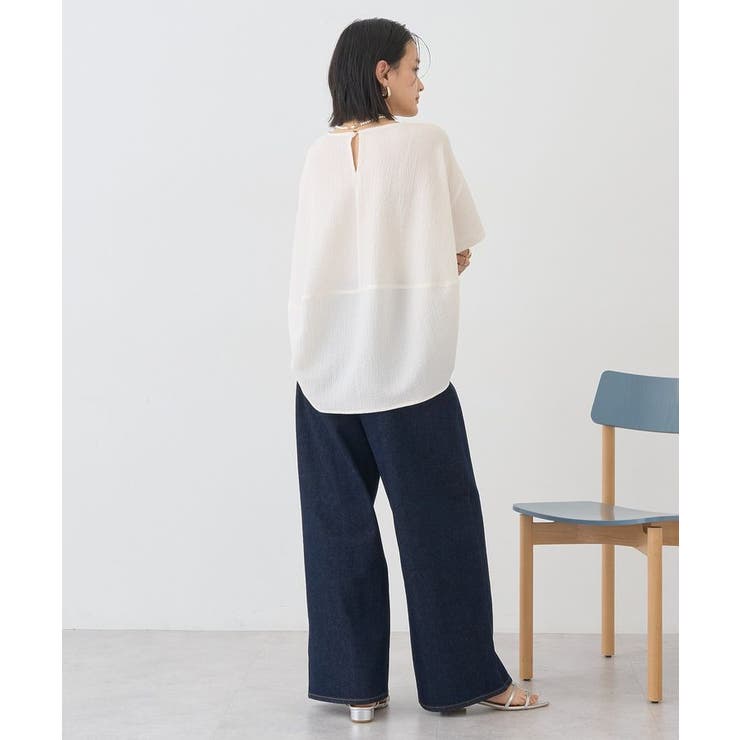 【UVカット】サッカーコクーンブラウス | AMERICAN HOLIC | 詳細画像15 