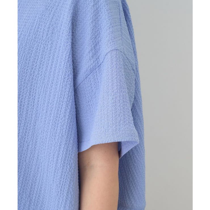 【UVカット】サッカーコクーンブラウス | AMERICAN HOLIC | 詳細画像4 