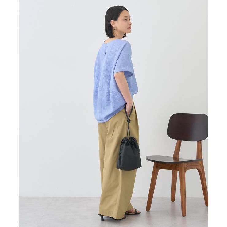 【UVカット】サッカーコクーンブラウス | AMERICAN HOLIC | 詳細画像8 