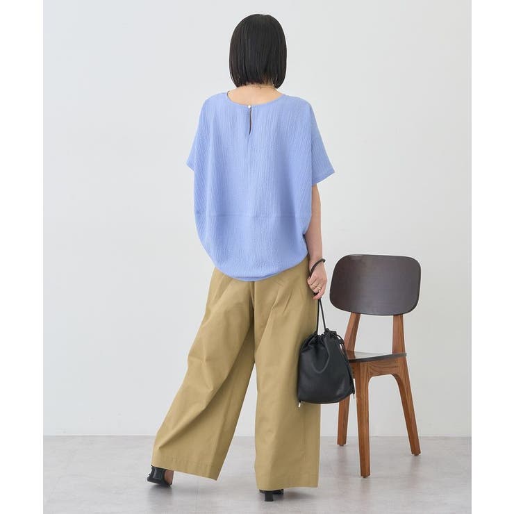 【UVカット】サッカーコクーンブラウス | AMERICAN HOLIC | 詳細画像9 