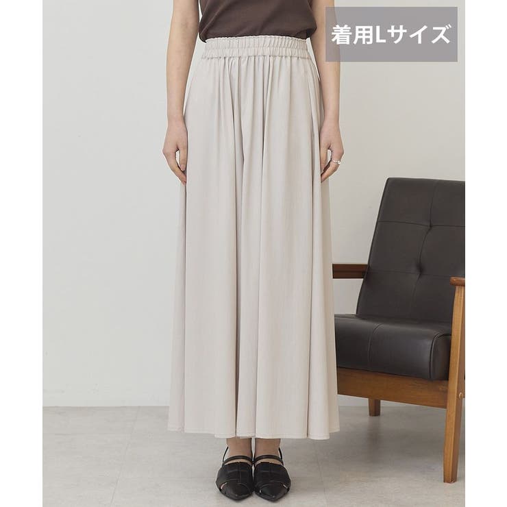 【接触冷感・UVカット】【選べる丈】ギャザースカーチョ【WEB限定カラー有り】 | AMERICAN HOLIC | 詳細画像12 