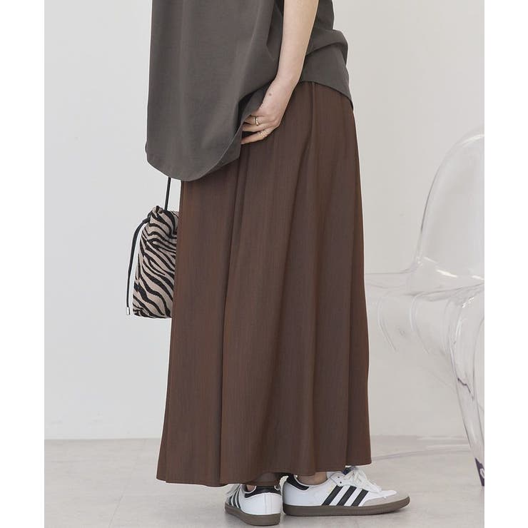 【接触冷感・UVカット】【選べる丈】ギャザースカーチョ【WEB限定カラー有り】 | AMERICAN HOLIC | 詳細画像17 