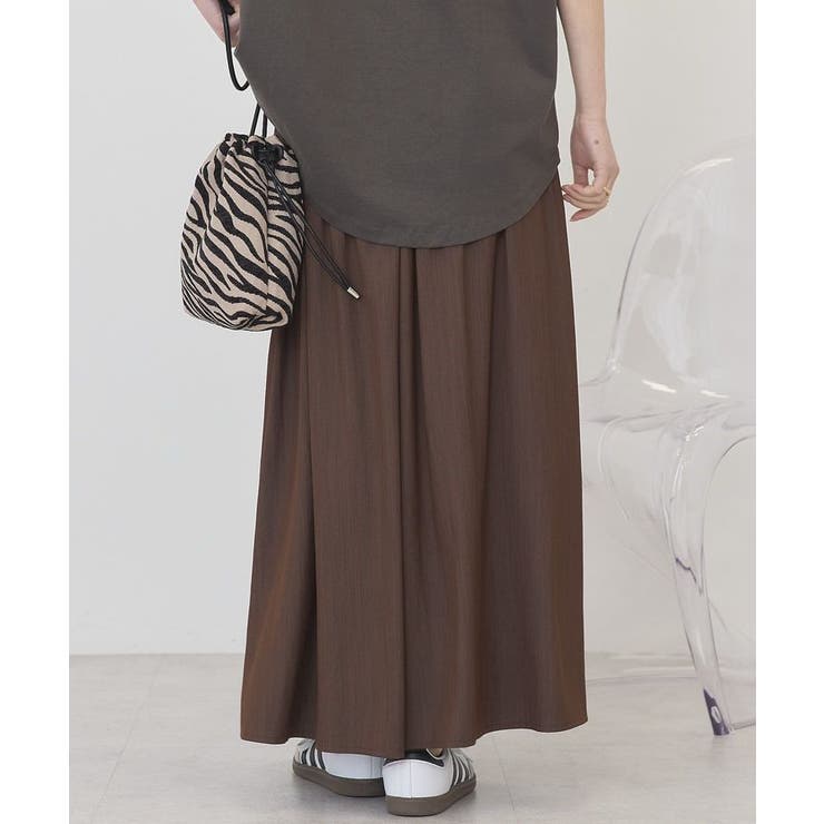 【接触冷感・UVカット】【選べる丈】ギャザースカーチョ【WEB限定カラー有り】 | AMERICAN HOLIC | 詳細画像18 