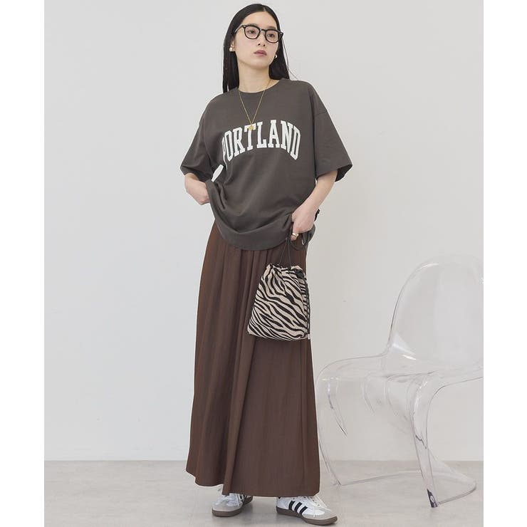 【接触冷感・UVカット】【選べる丈】ギャザースカーチョ【WEB限定カラー有り】 | AMERICAN HOLIC | 詳細画像19 