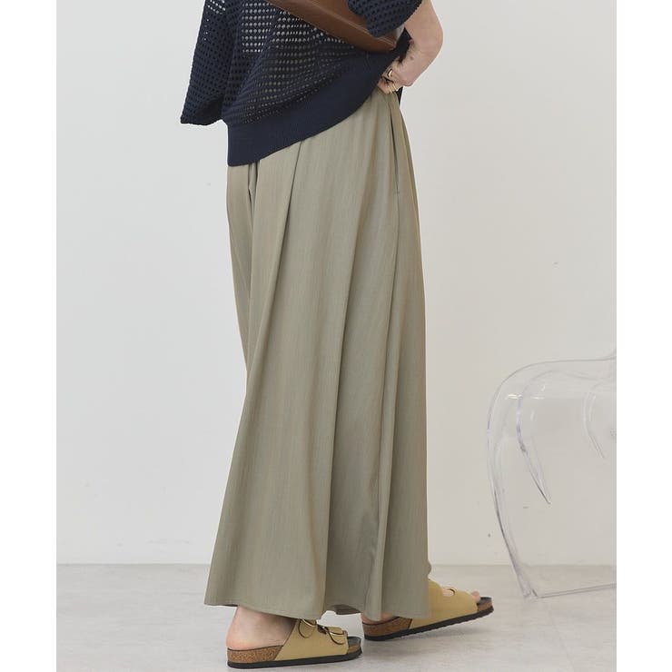 【接触冷感・UVカット】【選べる丈】ギャザースカーチョ【WEB限定カラー有り】 | AMERICAN HOLIC | 詳細画像23 