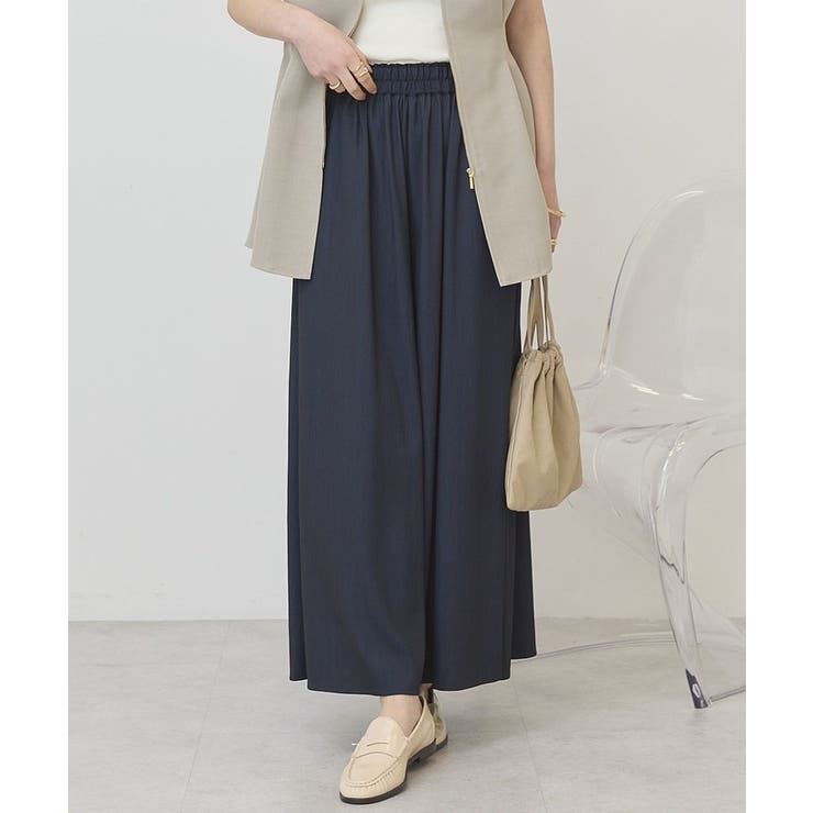 【接触冷感・UVカット】【選べる丈】ギャザースカーチョ【WEB限定カラー有り】 | AMERICAN HOLIC | 詳細画像34 