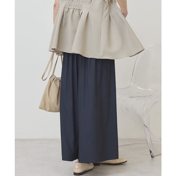 【接触冷感・UVカット】【選べる丈】ギャザースカーチョ【WEB限定カラー有り】 | AMERICAN HOLIC | 詳細画像36 