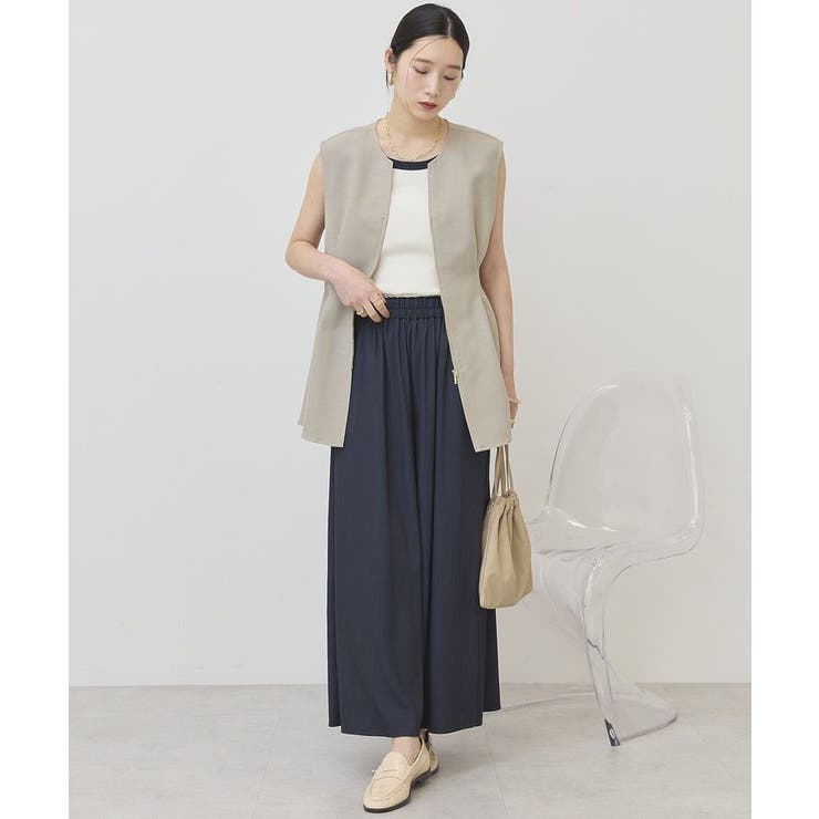 【接触冷感・UVカット】【選べる丈】ギャザースカーチョ【WEB限定カラー有り】 | AMERICAN HOLIC | 詳細画像37 