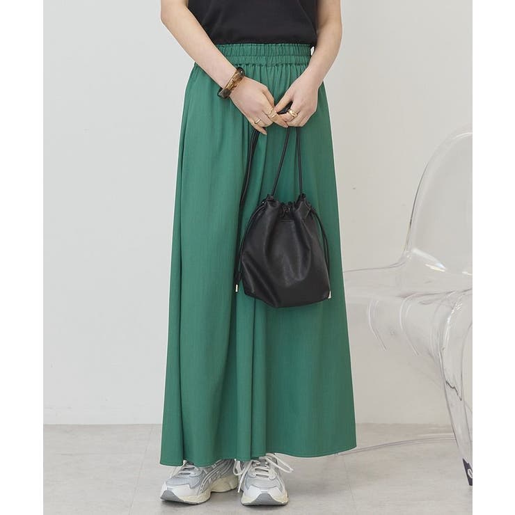 【接触冷感・UVカット】【選べる丈】ギャザースカーチョ【WEB限定カラー有り】 | AMERICAN HOLIC | 詳細画像41 