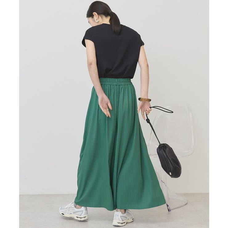 【接触冷感・UVカット】【選べる丈】ギャザースカーチョ【WEB限定カラー有り】 | AMERICAN HOLIC | 詳細画像46 