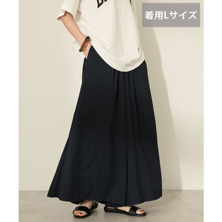 【接触冷感・UVカット】【選べる丈】ギャザースカーチョ【WEB限定カラー有り】 | AMERICAN HOLIC | 詳細画像24 