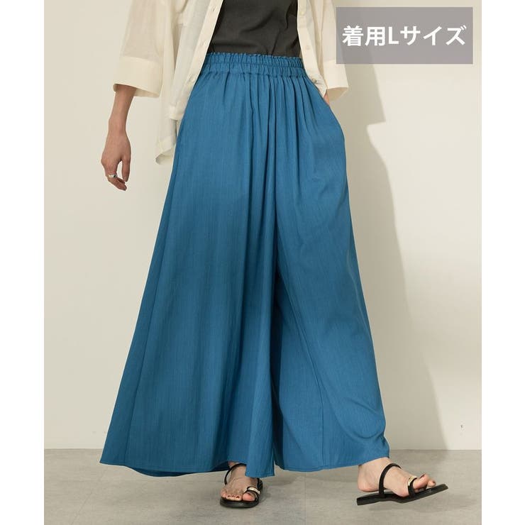 【接触冷感・UVカット】【選べる丈】ギャザースカーチョ【WEB限定カラー有り】 | AMERICAN HOLIC | 詳細画像36 
