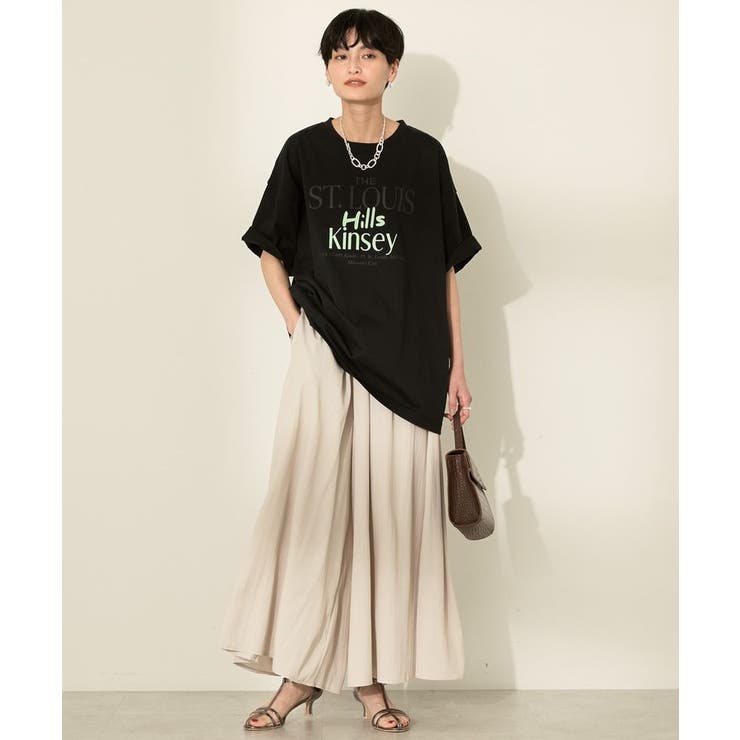 【接触冷感・UVカット】【選べる丈】ギャザースカーチョ【WEB限定カラー有り】 | AMERICAN HOLIC | 詳細画像5 