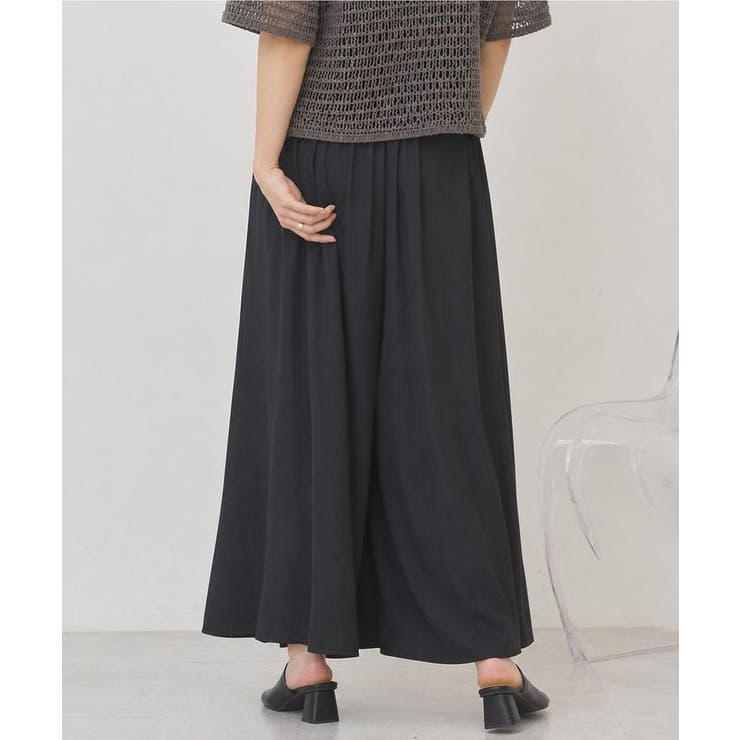 【接触冷感・UVカット】【選べる丈】ギャザースカーチョ【WEB限定カラー有り】 | AMERICAN HOLIC | 詳細画像28 