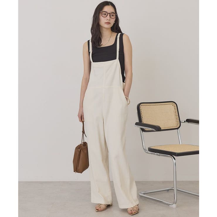 デニムスクエアサロペット | AMERICAN HOLIC | 詳細画像1 