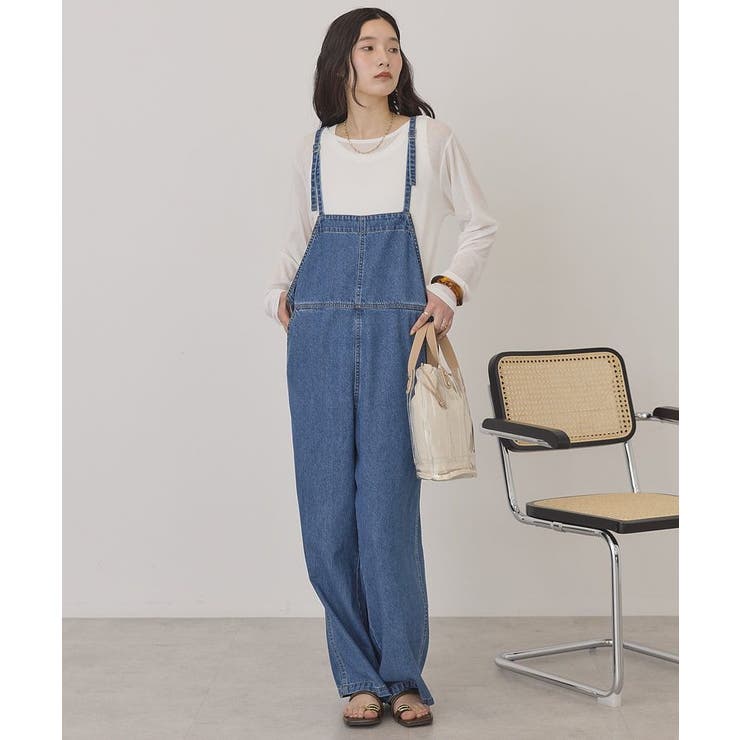 デニムスクエアサロペット | AMERICAN HOLIC | 詳細画像9 